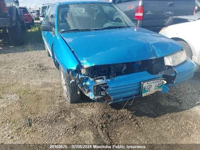 1994 Ford Escort Lx VIN: 1FACP11J4RW182341 Lot: 20160676