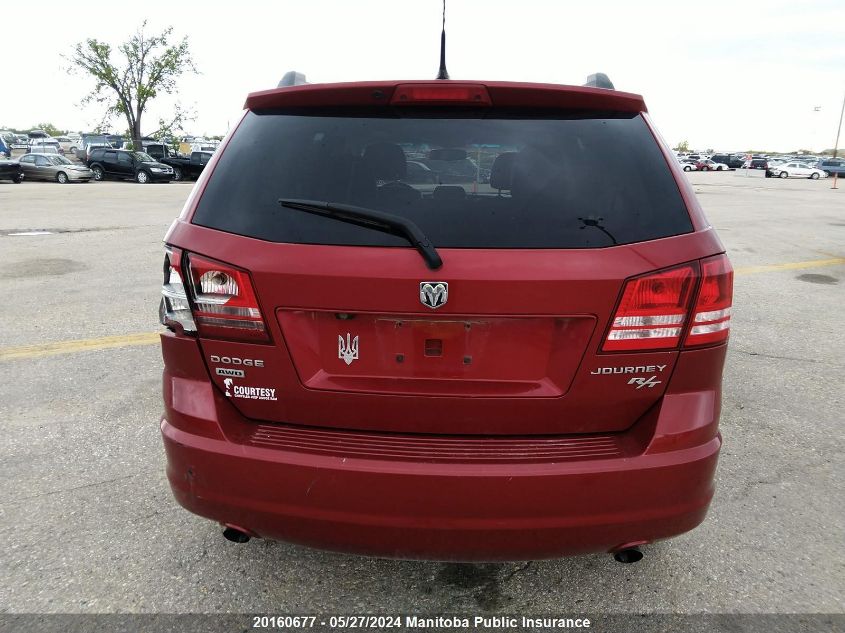 2010 Dodge Journey R/T VIN: 3D4PH6FV0AT282497 Lot: 20160677