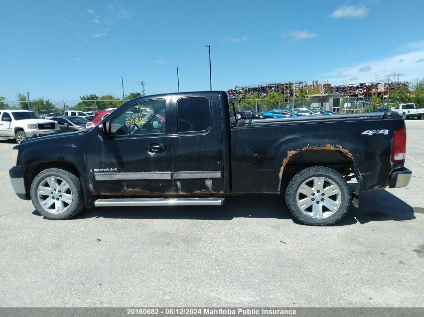 2007 GMC Sierra 1500 Slt Ext Cab VIN: 1GTEK19J87Z535276 Lot: 20160682