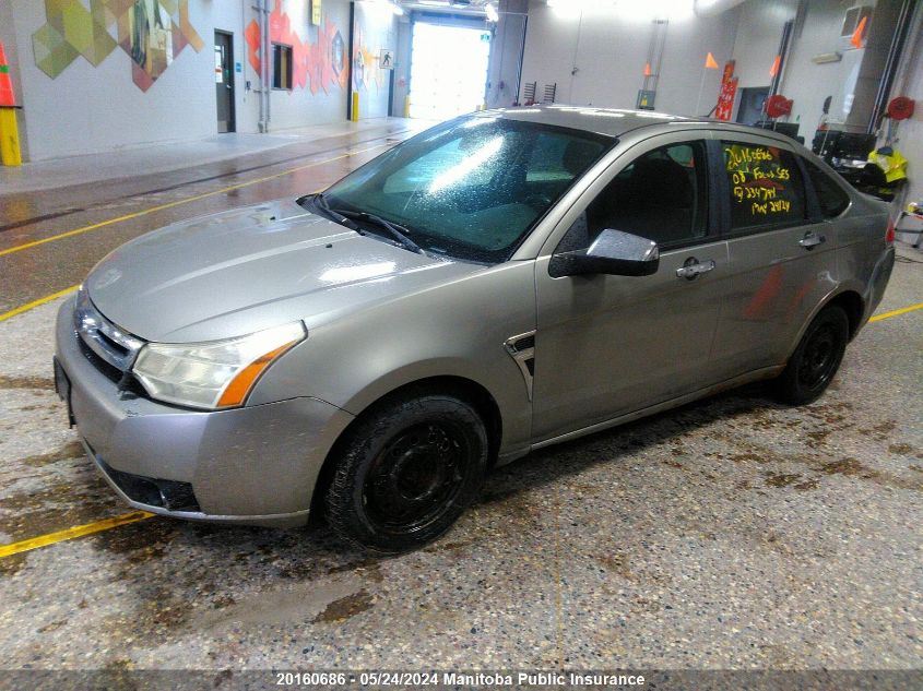 2008 Ford Focus Ses VIN: 1FAHP35NX8W234794 Lot: 20160686