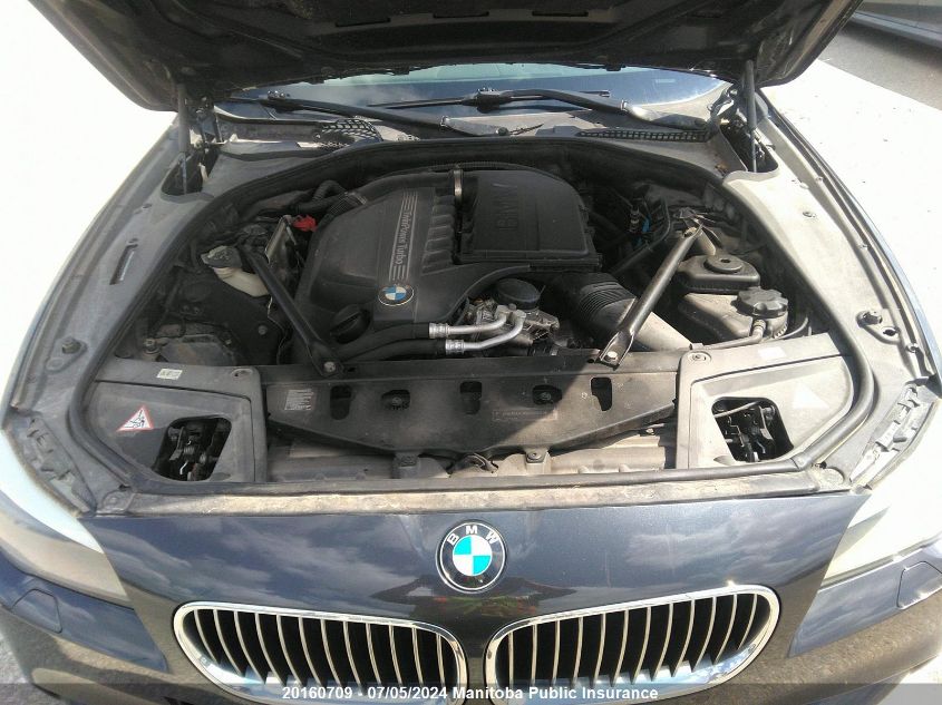 2011 BMW 535I xDrive VIN: WBAFU7C5XBC874689 Lot: 20160709