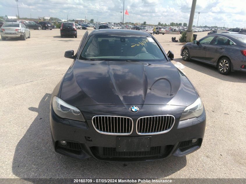 2011 BMW 535I xDrive VIN: WBAFU7C5XBC874689 Lot: 20160709