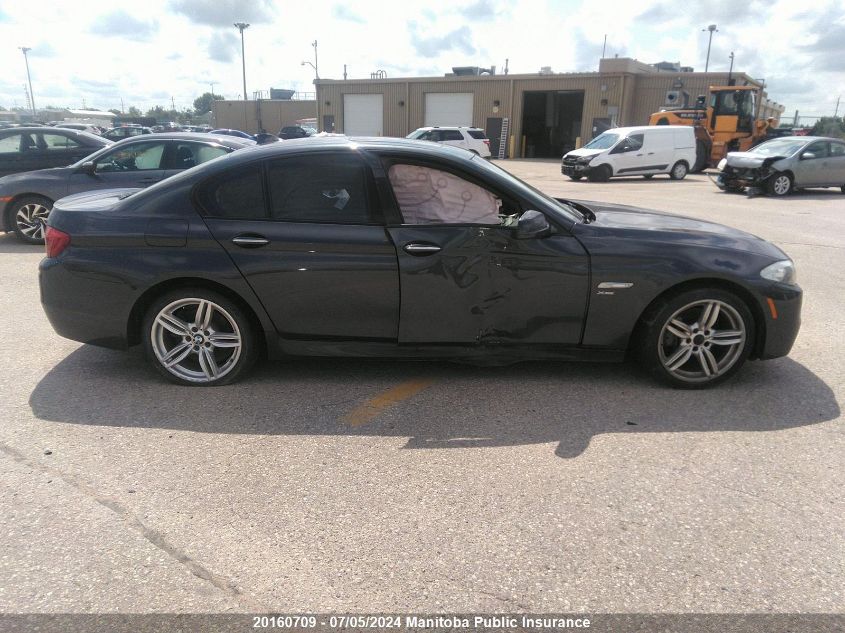 2011 BMW 535I xDrive VIN: WBAFU7C5XBC874689 Lot: 20160709