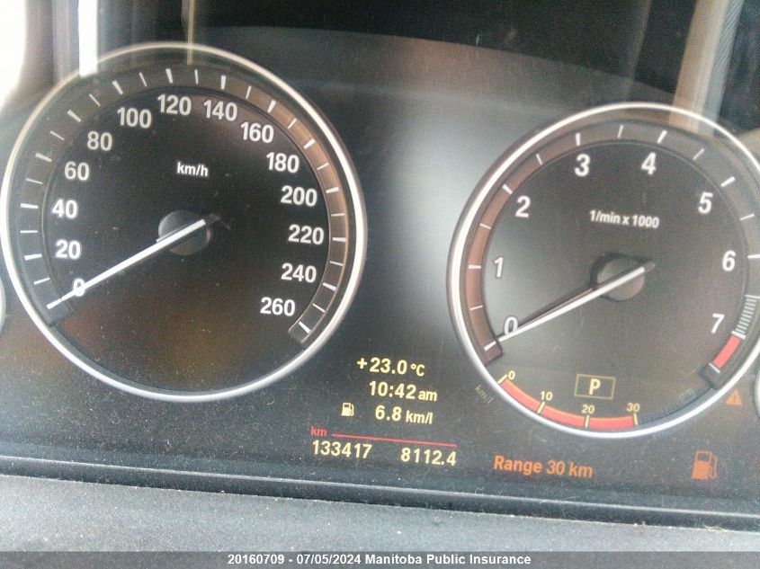 2011 BMW 535I xDrive VIN: WBAFU7C5XBC874689 Lot: 20160709