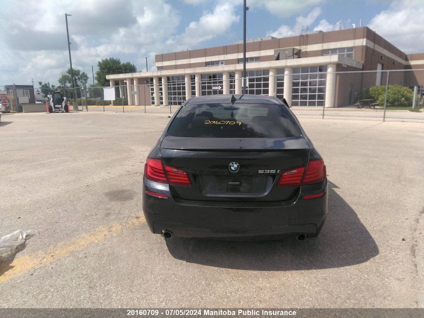 2011 BMW 535I xDrive VIN: WBAFU7C5XBC874689 Lot: 20160709