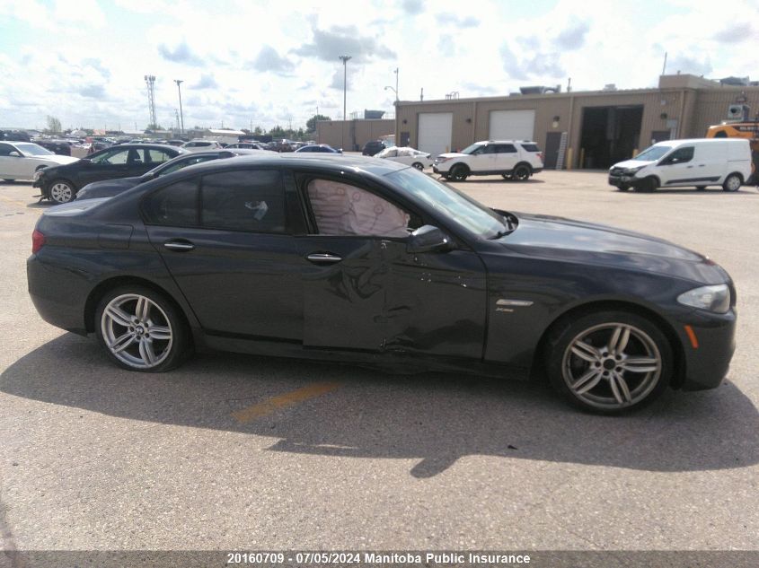 2011 BMW 535I xDrive VIN: WBAFU7C5XBC874689 Lot: 20160709