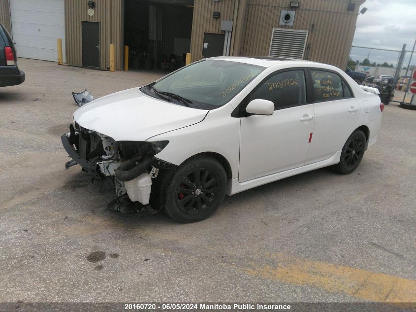 2009 Toyota Corolla S VIN: 2T1BU40E49C154973 Lot: 20160720