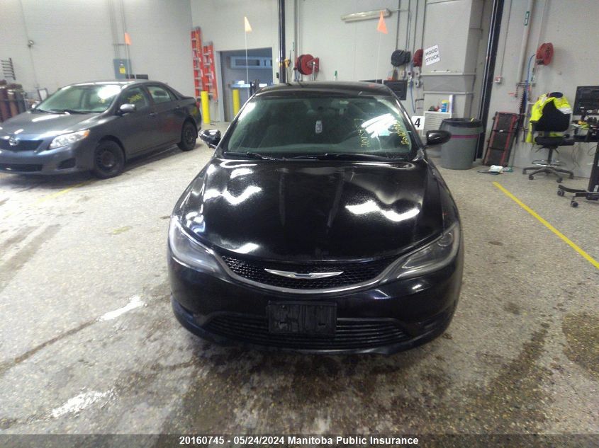 2015 Chrysler 200 Lx VIN: 1C3CCCFB0FN598220 Lot: 20160745