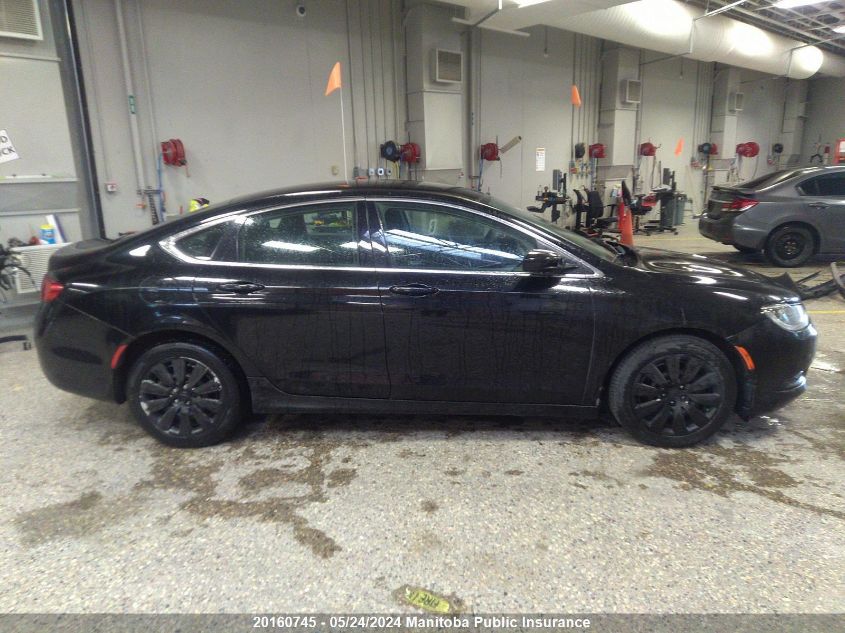 2015 Chrysler 200 Lx VIN: 1C3CCCFB0FN598220 Lot: 20160745