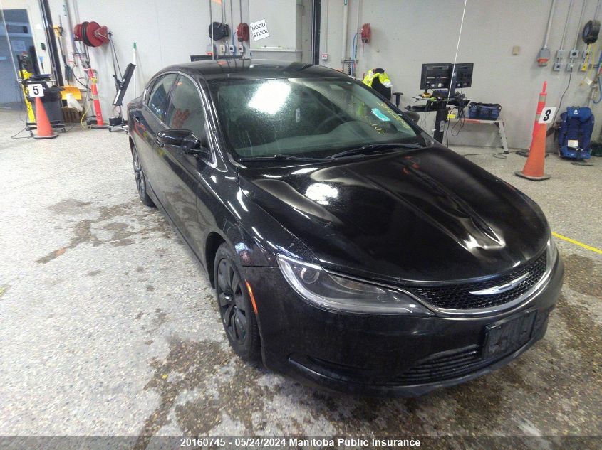 2015 Chrysler 200 Lx VIN: 1C3CCCFB0FN598220 Lot: 20160745