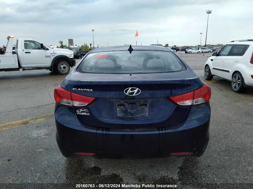 2012 Hyundai Elantra Gl VIN: 5NPDH4AE2CH064270 Lot: 20160763