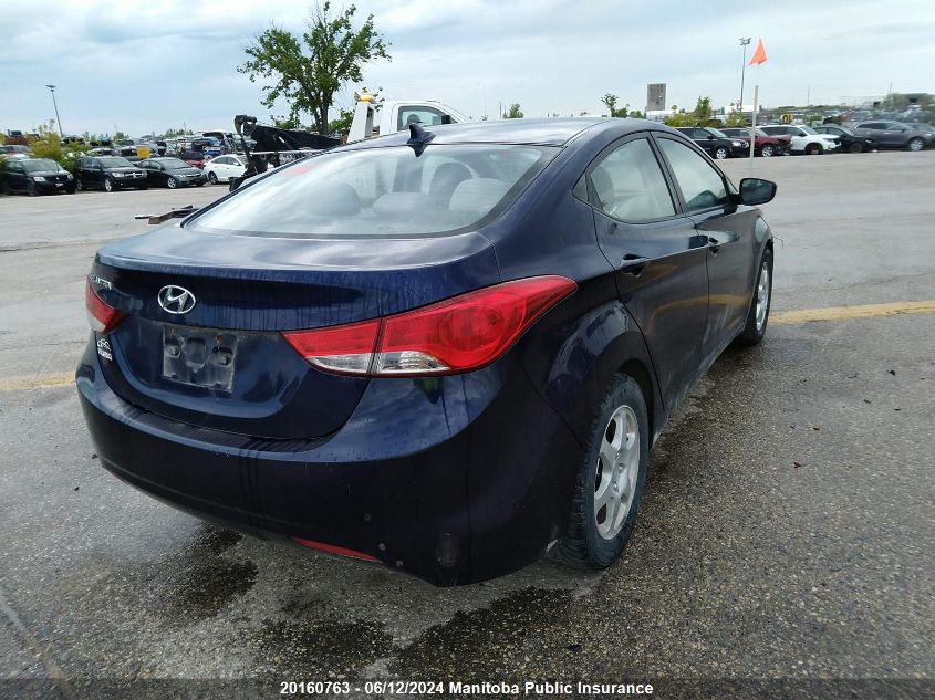 2012 Hyundai Elantra Gl VIN: 5NPDH4AE2CH064270 Lot: 20160763