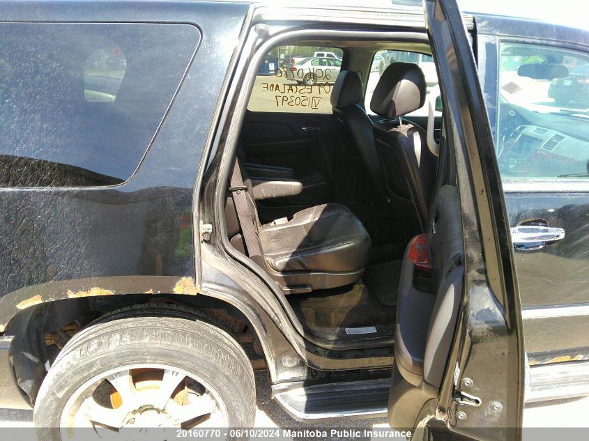 2009 Cadillac Escalade VIN: 1GYFK13289R150397 Lot: 20160770