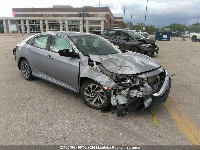 2018 Honda Civic Se VIN: 2HGFC2F64JH036328 Lot: 20160794