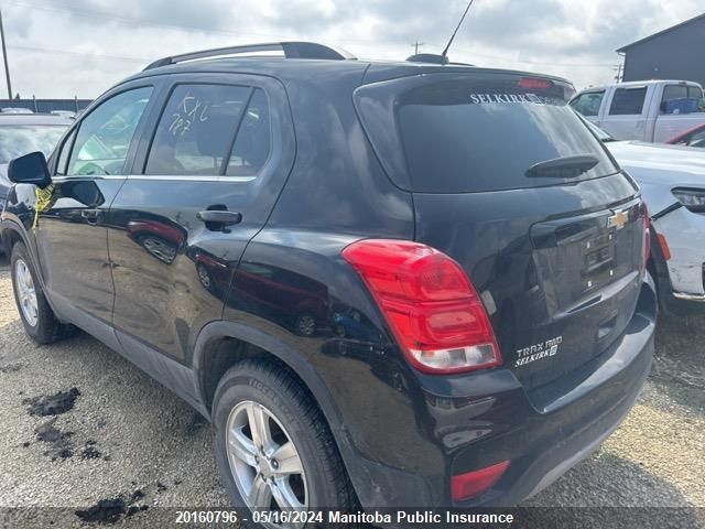 2018 Chevrolet Trax VIN: 3GNCJPSB4JL206788 Lot: 20160796