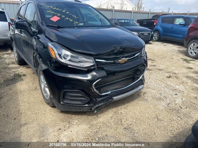2018 Chevrolet Trax VIN: 3GNCJPSB4JL206788 Lot: 20160796