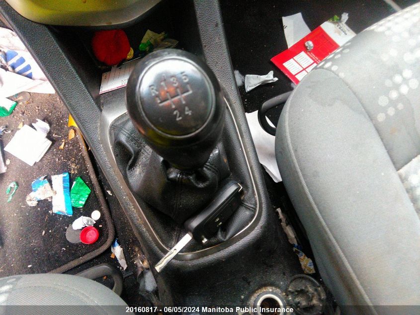 2012 Chevrolet Sonic Ls VIN: 1G1JB6EH2C4188798 Lot: 20160817