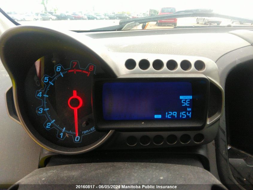 2012 Chevrolet Sonic Ls VIN: 1G1JB6EH2C4188798 Lot: 20160817