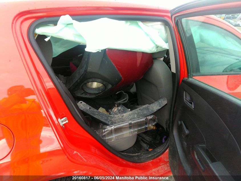 2012 Chevrolet Sonic Ls VIN: 1G1JB6EH2C4188798 Lot: 20160817