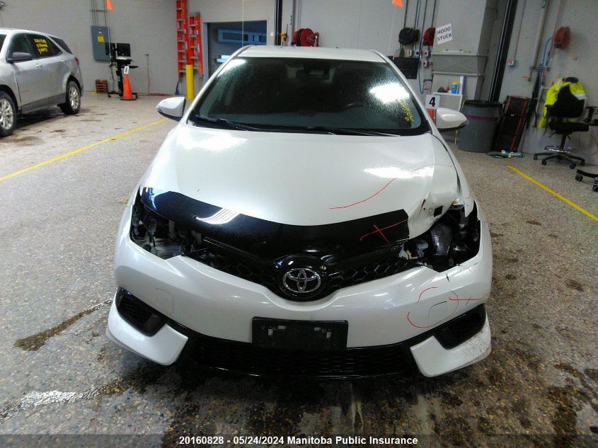 2017 Toyota Corolla Im VIN: JTNKARJEXHJ532927 Lot: 20160828