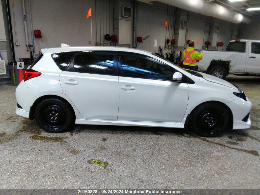 2017 Toyota Corolla Im VIN: JTNKARJEXHJ532927 Lot: 20160828