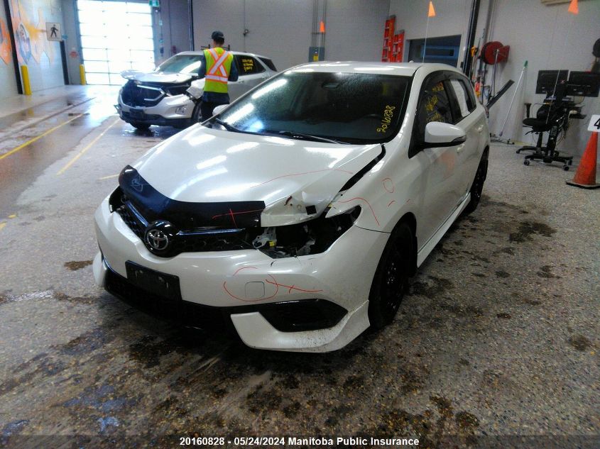 2017 Toyota Corolla Im VIN: JTNKARJEXHJ532927 Lot: 20160828