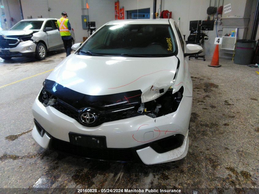 2017 Toyota Corolla Im VIN: JTNKARJEXHJ532927 Lot: 20160828