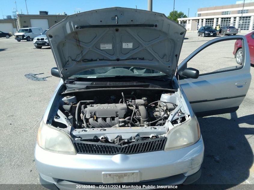 2001 Toyota Echo VIN: JTDAT123210158303 Lot: 20160840