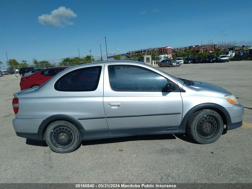 2001 Toyota Echo VIN: JTDAT123210158303 Lot: 20160840