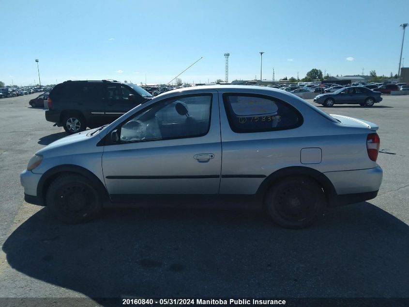2001 Toyota Echo VIN: JTDAT123210158303 Lot: 20160840