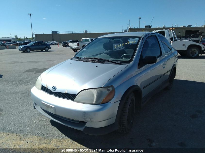 2001 Toyota Echo VIN: JTDAT123210158303 Lot: 20160840