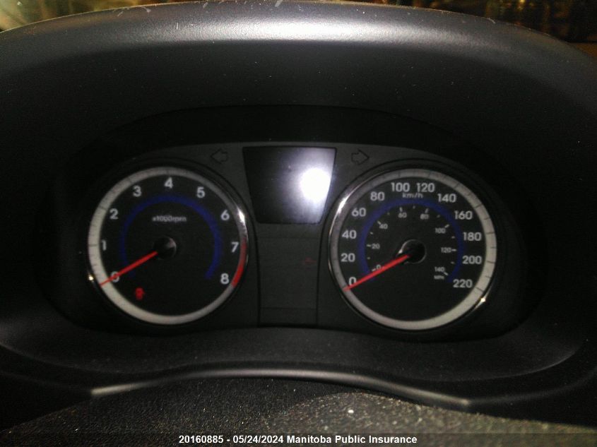 2012 Hyundai Accent Gl VIN: KMHCT5AE5CU038618 Lot: 20160885