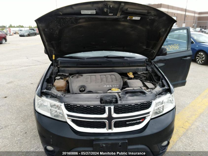 2013 Dodge Journey Crew VIN: 3C4PDCCG3DT666176 Lot: 20160886