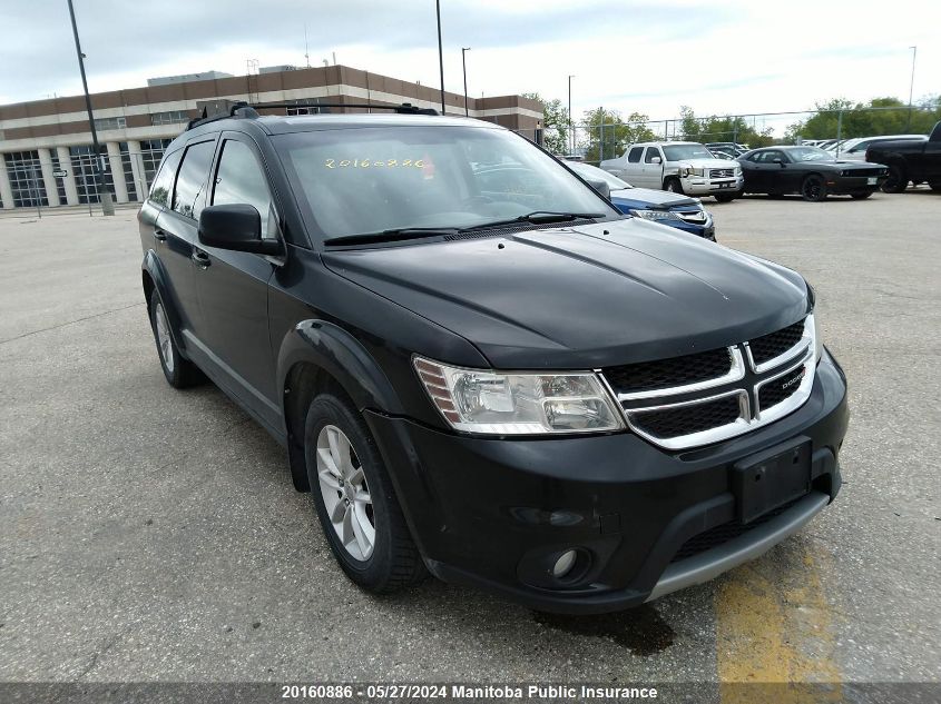 2013 Dodge Journey Crew VIN: 3C4PDCCG3DT666176 Lot: 20160886