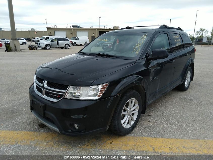 2013 Dodge Journey Crew VIN: 3C4PDCCG3DT666176 Lot: 20160886