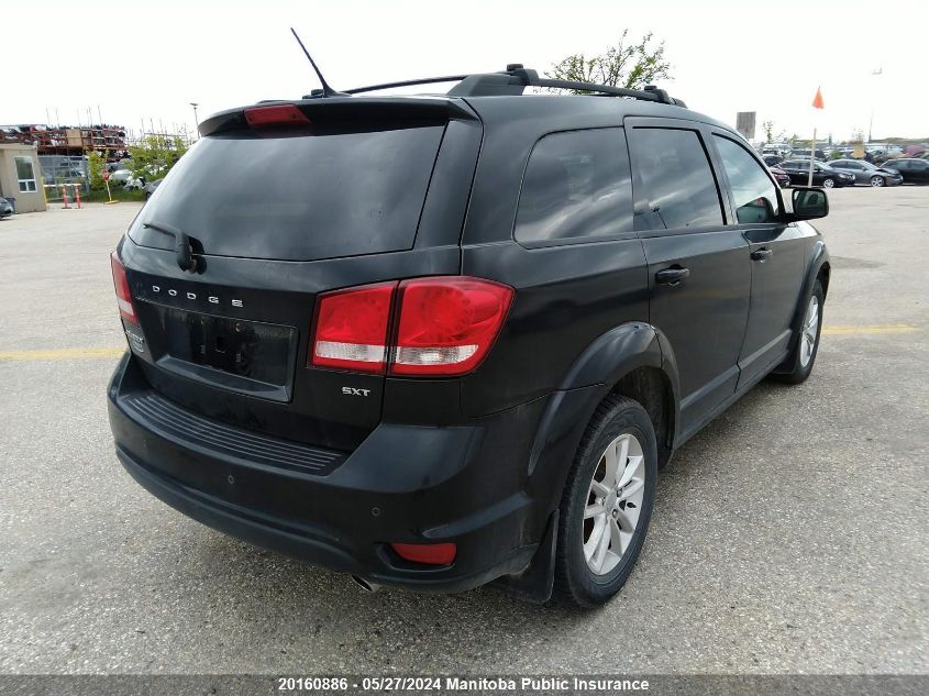 2013 Dodge Journey Crew VIN: 3C4PDCCG3DT666176 Lot: 20160886