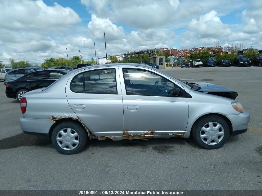 2000 Toyota Echo VIN: JTDBT1231Y0044159 Lot: 20160891