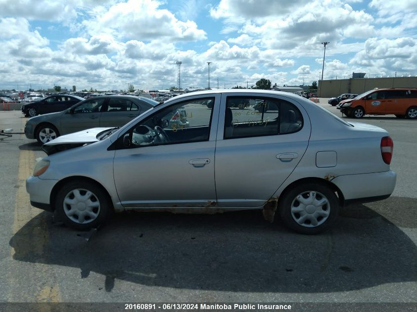 2000 Toyota Echo VIN: JTDBT1231Y0044159 Lot: 20160891