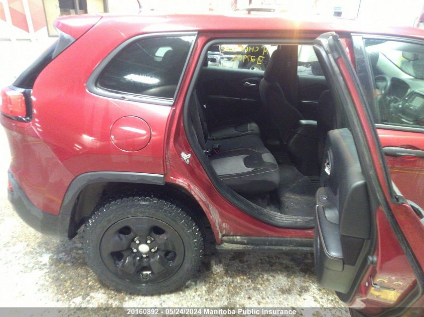 2014 Jeep Cherokee Sport VIN: 1C4PJLAB9EW279112 Lot: 20160892