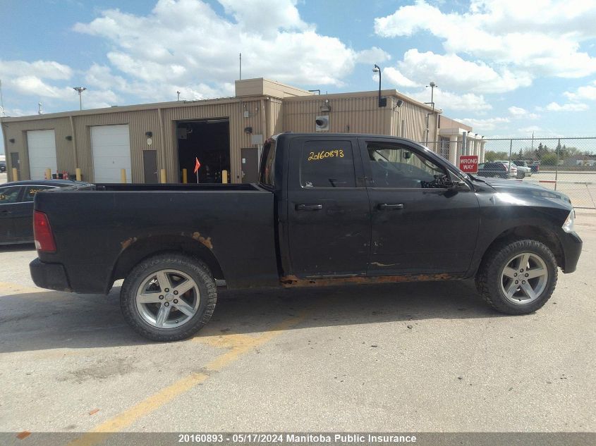 2012 Dodge Ram 1500 Sport Quad Cab VIN: 1C6RD7HT0CS307901 Lot: 20160893