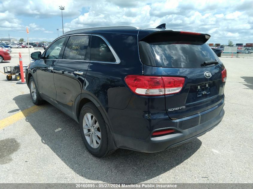 2017 Kia Sorento Lx Turbo VIN: 5XYPGDA18HG319497 Lot: 20160895