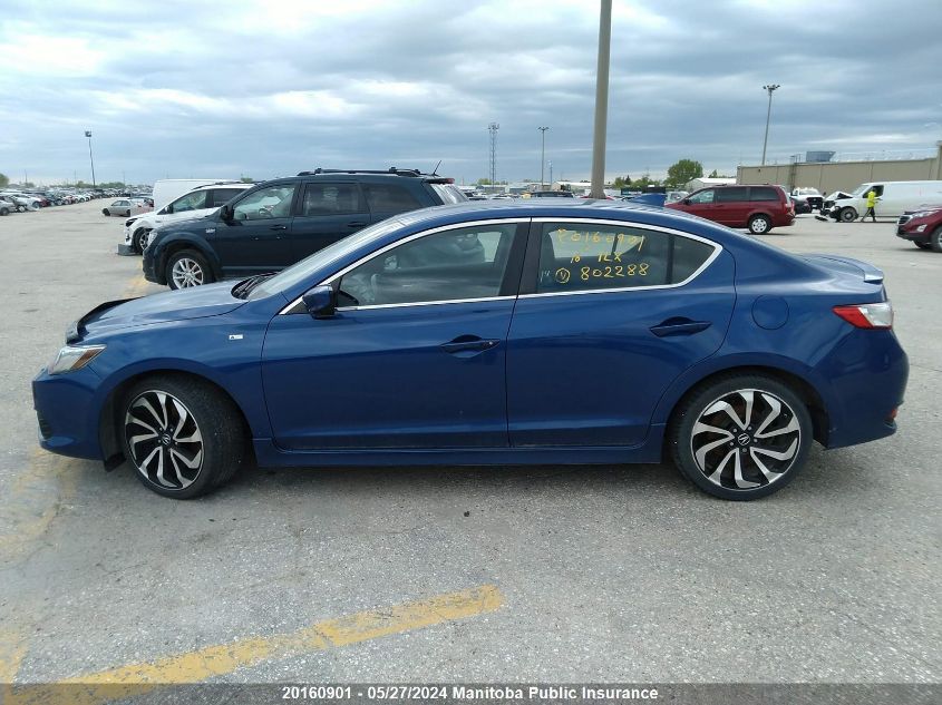 2016 Acura Ilx VIN: 19UDE2F80GA802288 Lot: 20160901