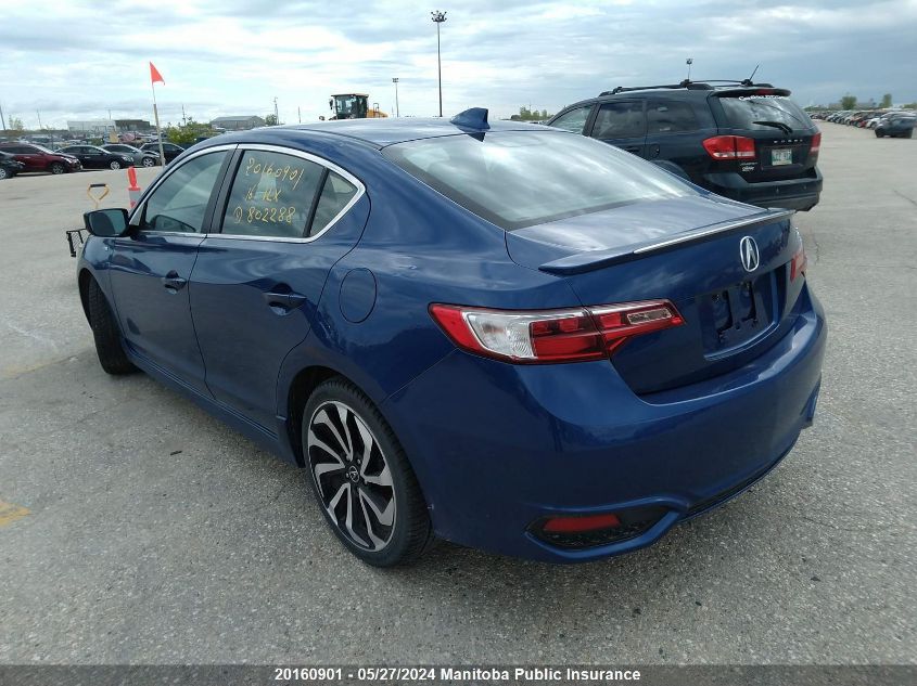 2016 Acura Ilx VIN: 19UDE2F80GA802288 Lot: 20160901