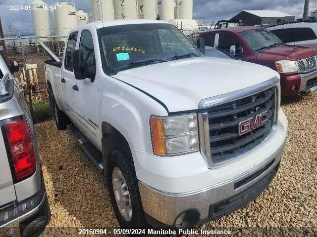 2009 GMC Sierra 2500Hd VIN: 1GTHK43K99F129706 Lot: 20160904