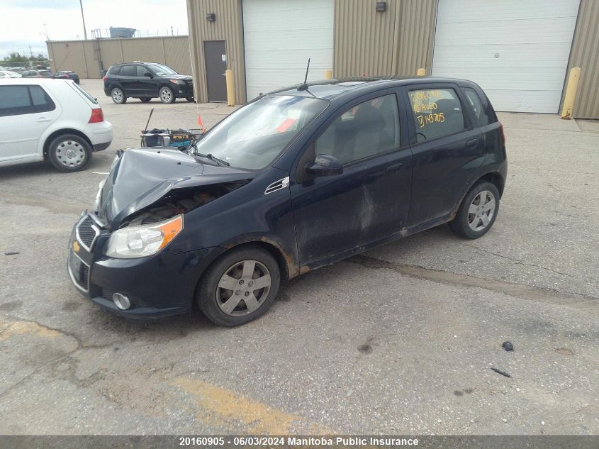 2010 Chevrolet Aveo Lt VIN: 3G1TC6DE2AL143705 Lot: 20160905