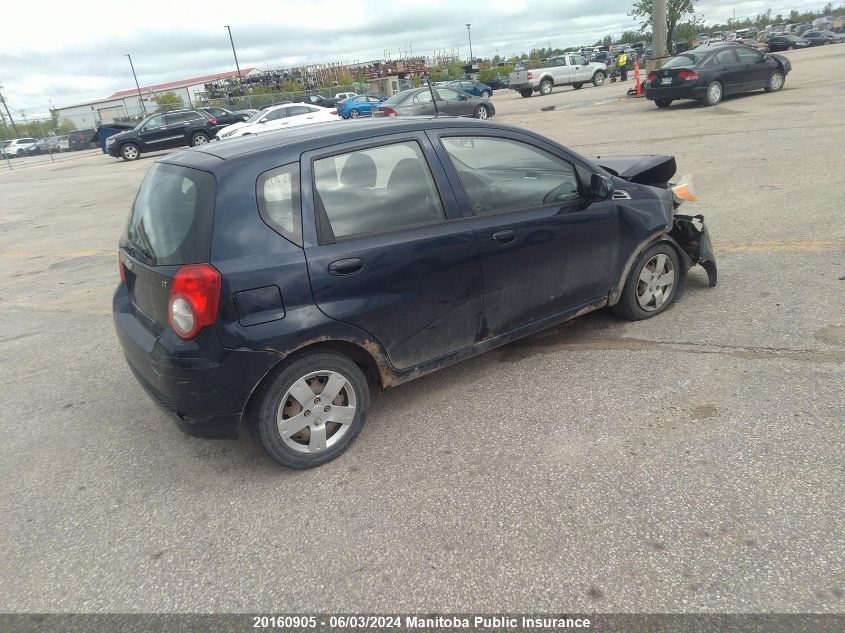 2010 Chevrolet Aveo Lt VIN: 3G1TC6DE2AL143705 Lot: 20160905