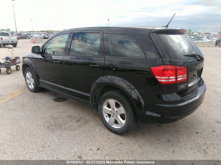 2013 Dodge Journey Cvp VIN: 3C4PDCAB7DT734129 Lot: 20160910