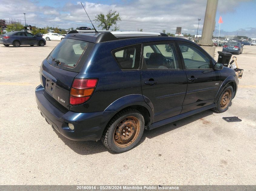 2006 Pontiac Vibe VIN: 5Y2SL65896Z432950 Lot: 20160914