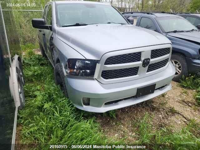 2018 Dodge Ram 1500 St Quad Cab VIN: 1C6RR7FT8JS318632 Lot: 20160915