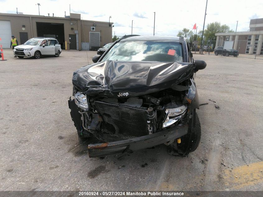 2012 Jeep Compass Sport VIN: 1C4NJDAB3CD569853 Lot: 20160924